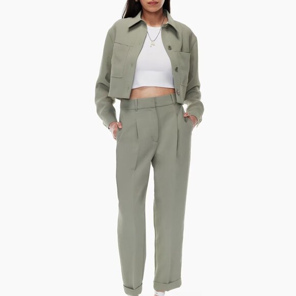 Wilfred Dashwood Pant Olive Size 6 - Picture 1 of 4